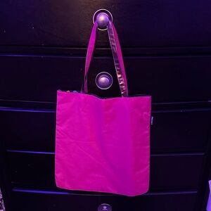 Lancome Vibrant Pink Tote Bag
